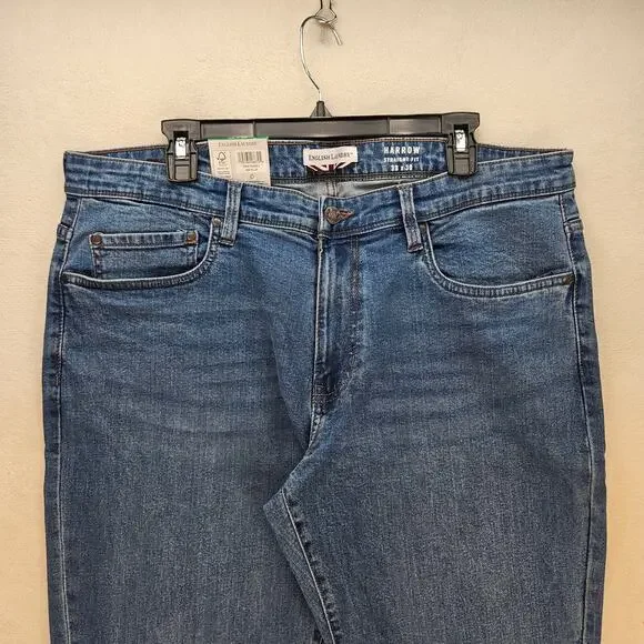 ENGLISH LAUNDRY MEN'S 38X30 SLIM STRAIGHT JEAN NWT MEDIUM WASH - Picture 2 of 7